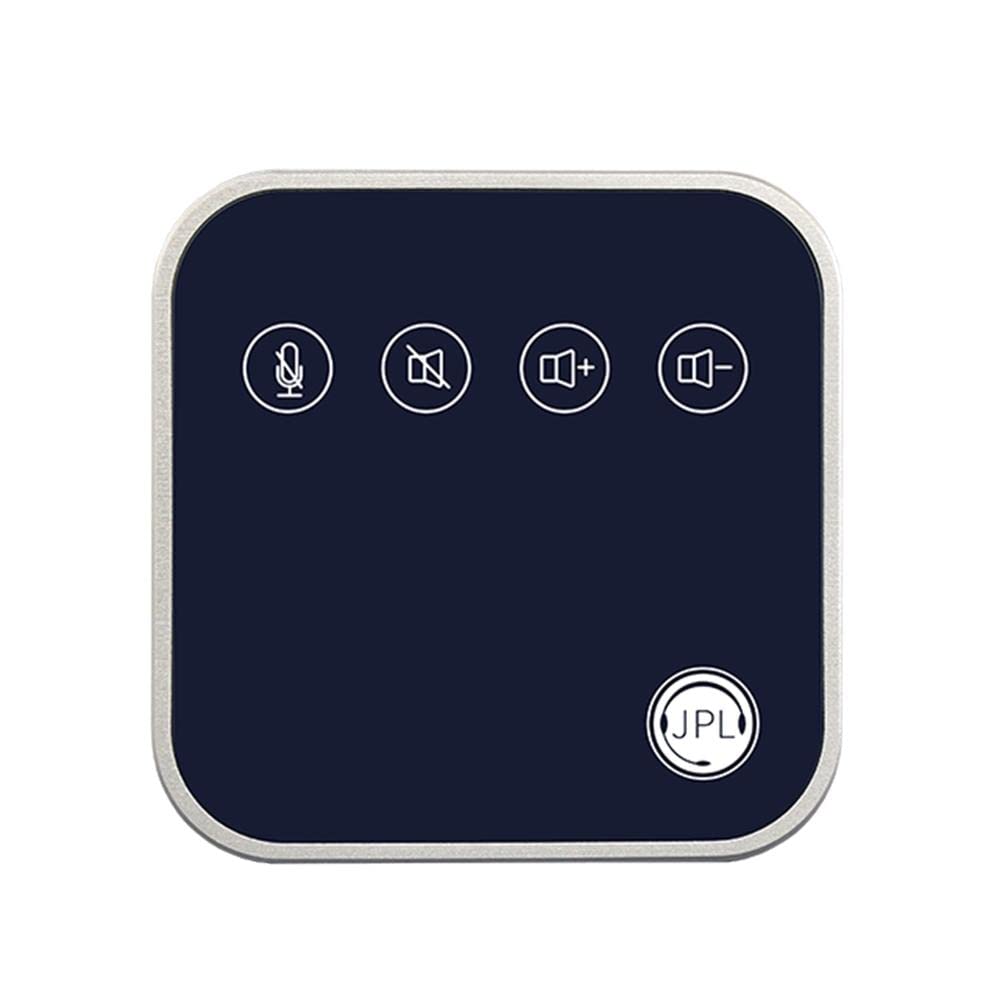 JPL Convey USB Speakerphone with Fully Duplexed Microphones, 360 Degree Omnidirectional Voice Pickup, and Soft Pouch Carry Case, 575-386-001