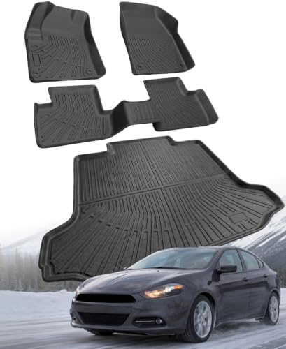 Floor Mats & Cargo Liner for Dodge Dart 2013-2016(Only Sedan)
