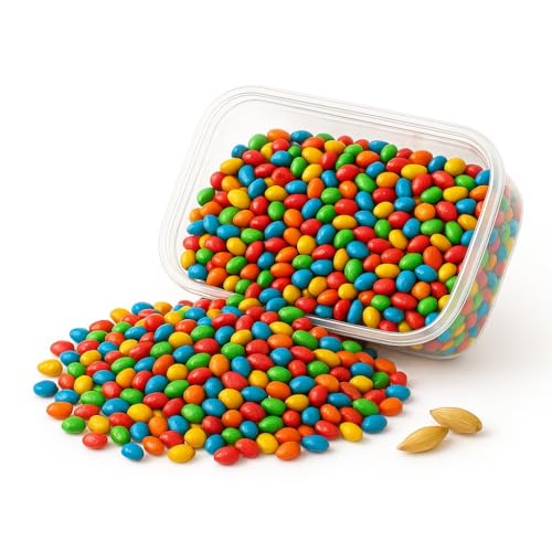 Chocolate Covered Sunflower Seeds – Colorful Candy Coated Treats – Sweet and Crunchy Snack.