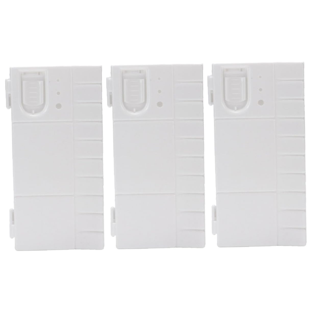 ERINGOGO 3Pcs Box Plastic Watercolor Paint Box with Versatile Art Pigment Tray for Oil and Watercolor Painting Easy to Clean and Design