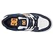 DC Boy's Unisex-Child Pure Elastic Skate Shoe, Shady Blue/Orange, 3.5 Big Kid