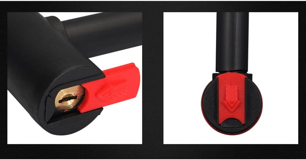 Heavy Locks U Lock,Heavy Duty High Security for Electric Bikes, Motorcycles, Road Bikes, Mountain Bikes,gate Fences U-Locks for Bicycles