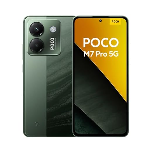 XIAOMI Poco M7 Pro 5G Smartphone, 12+256GB, Green, Klare 50MP Sony Kamera mit OIS, 5110mAh Akku, 45W TurboCharge, 120Hz augenschonendes AMOLED Display