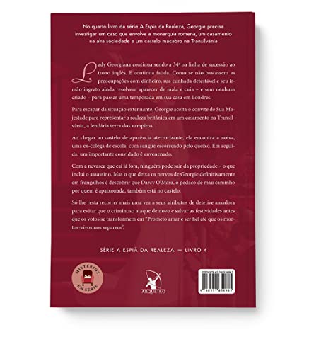 O mistério da noiva da Transilvânia (A espiã da realeza – Livro 4)
