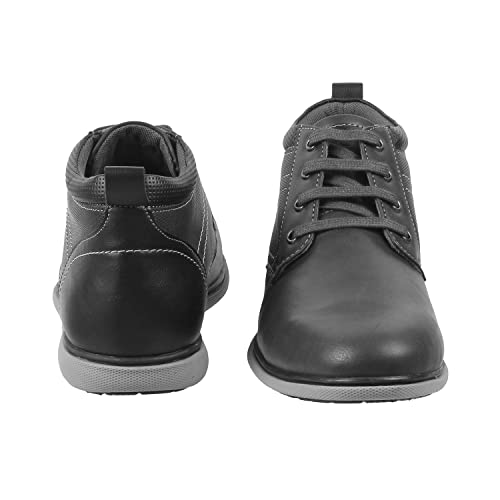 Image of Mochi Men's Chelsea Leather Stylish High Top Boots