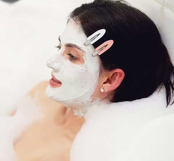 10-Piece No Bend Metal Hair Clips, Professional Styling Accessories - Pink - Image 4