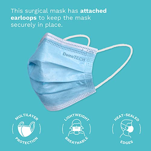 Demetech DT-MSK-003 Astm Level 3 Disposable Face Masks thumb #1