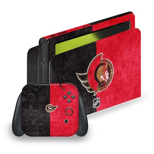 Autocollant vinyle NHL Ottawa Senators pour console Nintendo Switch OLED