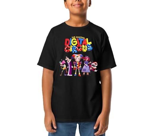 SISIDSI DSGN Kids t-Shirt Digital Circus, Animated Characters and Colorful Fun