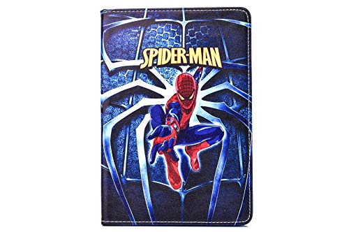 Zakao Super Heroes Case for iPad Pro 9.7 inch 2017/2018 iPad 5/6 iPad Air/Air2, Pretty Cute Cartoon Flip Folio Smart Case with [Auto Sleep/Wake] Protective PU Leather Cover iPad 5 6 7 8 (#86)