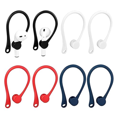 LATRAT 4 pezzi di archetto per auricolari Drop, sport, accessori per cuffie, ganci compatibili, perfetti per sport e attività all'aperto, comfort duraturo