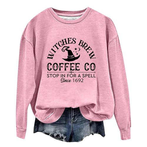 Sweat-shirt femme manches longues col rond en coton doux du XS au XXL