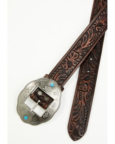 Idyllwind Women's Bresslynn Tooled Western Belt - IWAFA25BT8-BN Medium2