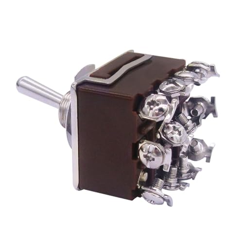 Interrupteur à bascule étanche et robuste 15A pour commandes électriques complexes