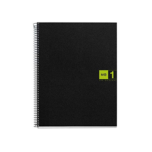 M. Rius - Notebook Gennaio 80 Fogli, 70 g, Micro PP, Banda Verde (2474)