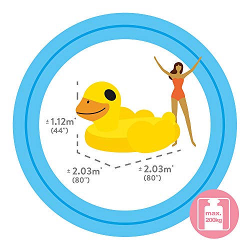 Colchão Inflável para piscina/Ilha Pato Mega