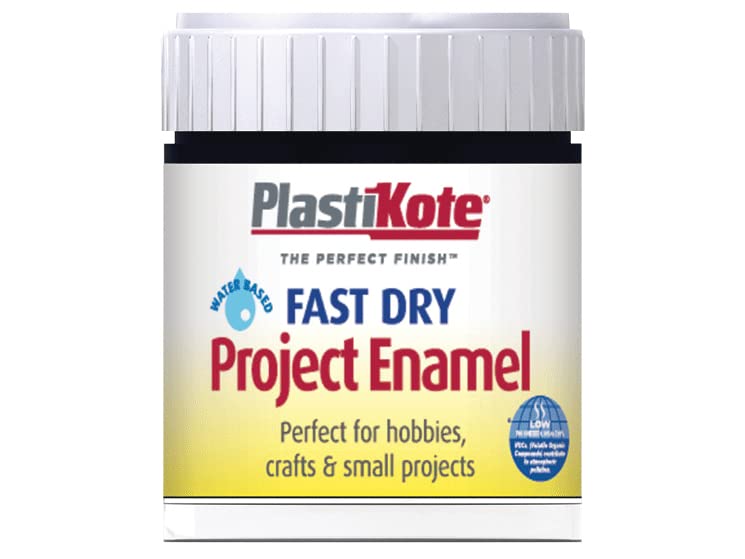 Plasti-Kote B2W B2 Bottle 59ML Black MATT, Flat Black, 133.33 ml (Pack of 3) - Image 3