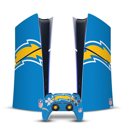 Autocollant De Jeu Peau Vinyle NFL Los Angeles Chargers pour manette DualSense et PS5 Slim Digital