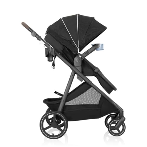 Image of Evenflo Shyft Intuiti+ Stroller (Dubhan Black)