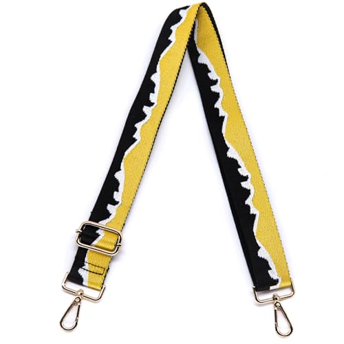Image of S&loyoe Purse Straps Replacement Crossbody Bag Strap Adjustable Wide Guitar Straps for Handbags 1.5inch