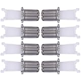 Homoyoyo 8 Stück Ersatzkopf für Nasenhaartrimmer Abnehmbar Leicht zu Reinigen Kompatibel mit Ohr und Gesichtshaartrimmern Präzise Rasur für und Damen