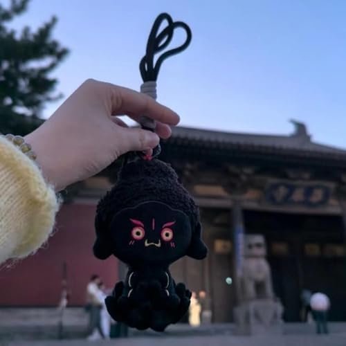 Accessoire de sac à main Bouddha design breloque en peluche - 4