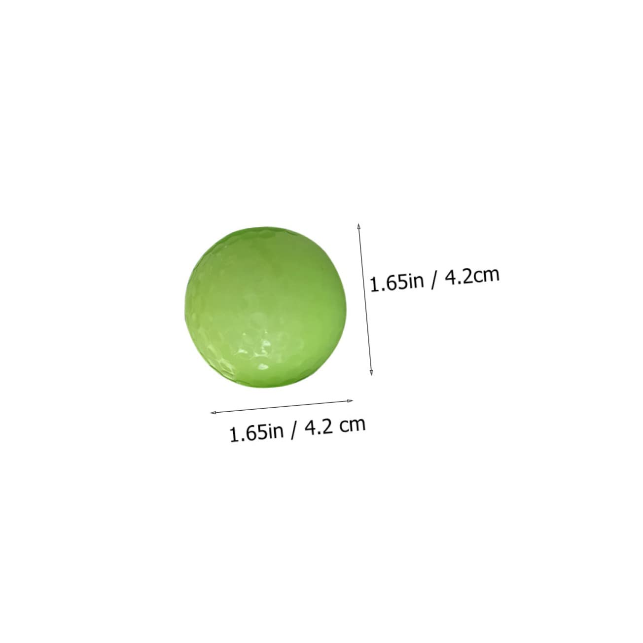 BRIGHTFUFU 6Pcs Luminous Plaything Balls for Decor and Visual Enjoyment Material for Enhanced Hand Feel and Nighttime Use