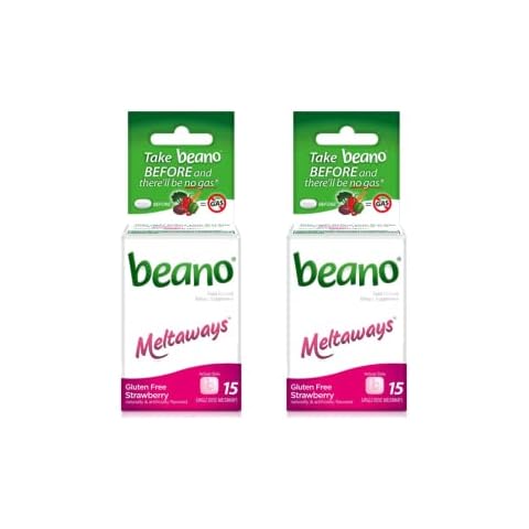 Beano Meltaways Strawberry 15 ea (Pack of 2) Cover