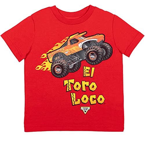 Monster Jam El Toro Loco Zombie Maximum Destruction 4 Pack Graphic T-Shirts Toddler to Big Kid2