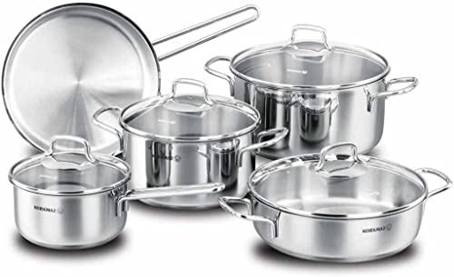 Korkmaz a1609perla Perla 9. Cacerola batería de Cocina '
