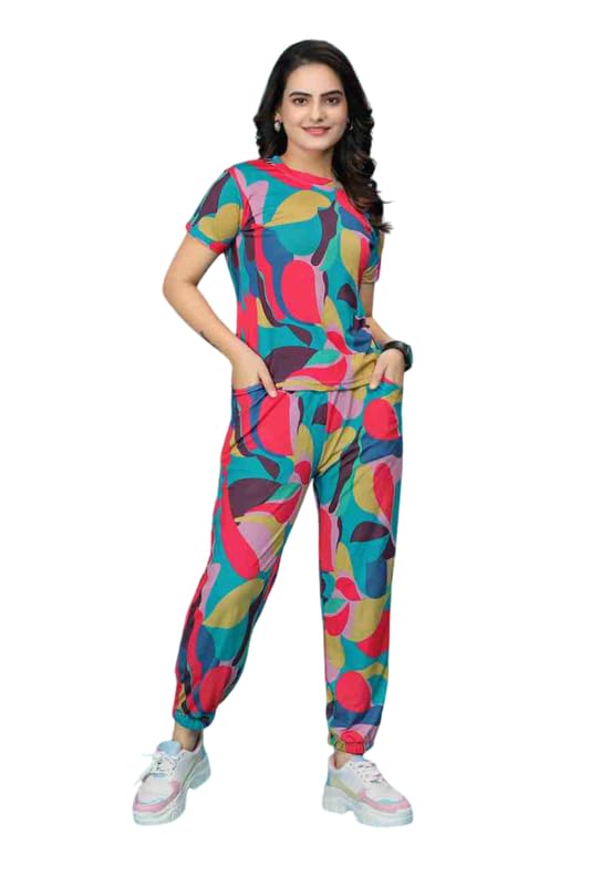 Cozimi Round Neck Women Tracksuit Set | Runing Gymwear | Sports Wear Suit for Womens & Girls Cozimi Round Neck Women Tracksuit Set | Runing Gymwear | Sports Wear Suit for Womens & Girls