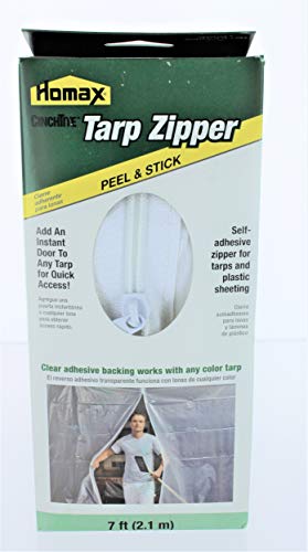 Cinch Tite Tarp Zipper Door Plastic Boxed