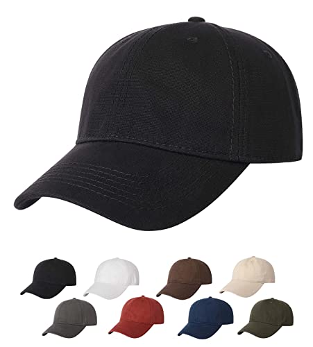 Aosmi Aomsi Premium Unstructured Soft Cotton Canvas Baseball Cap Casual Dad Hat cover