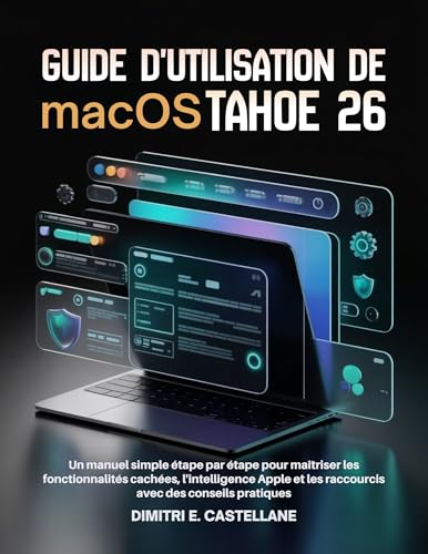 Guide d'utilisation de macOS Tahoe 26: Un manuel simple étape par étape pour maîtriser les fonctionnalités cachées, l'intelligence Apple et les raccourcis avec des conseils pratiques