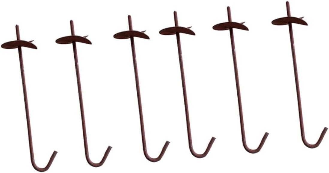 Gadpiparty 6 Stück Gewächshaus Bodenanker Schraubpfähle Schraubanker Erdanker Mit Bogen Haken Für Zelte Unterstände Schuppen Gartenanker Für Harte Böden Gadpiparty 6 Stück Gewächshaus Bodenanker Schraubpfähle Schraubanker Erdanker Mit Bogen Haken Für Zelte Unterstände Schuppen Gartenanker Für Harte Böden