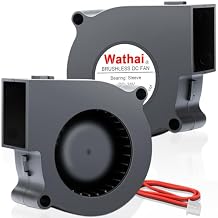 Wathai DC Centrifugal Fan 24V 60mm x 28mm Brushless Cooling Turbo 6028 Blower Fan 24 v 2 inch for Car Amp RV Fridge 3D Printer