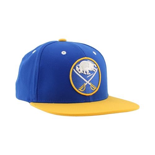 Image of ZHATS NHL Unisex-Adult NHL Officially Licensed Adjustable Snapback Hat Flat Bill Z11 Icon Two Color