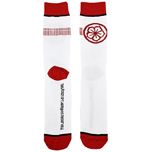 Bioworld Conjunto de meias casuais Cobra Kai para homens, pacote com 5, Multicor, Tamanho Único