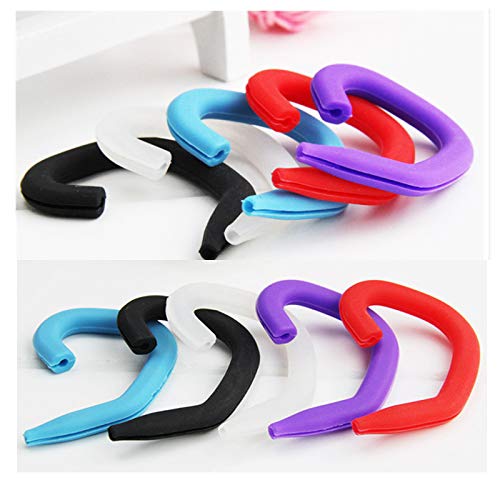 Multifunctional Ear Protector Relieve Pain Ear Hooks and Covers Anti-Slip Silicone Accessories Compatible with Headphones/Earbuds/Earphones
