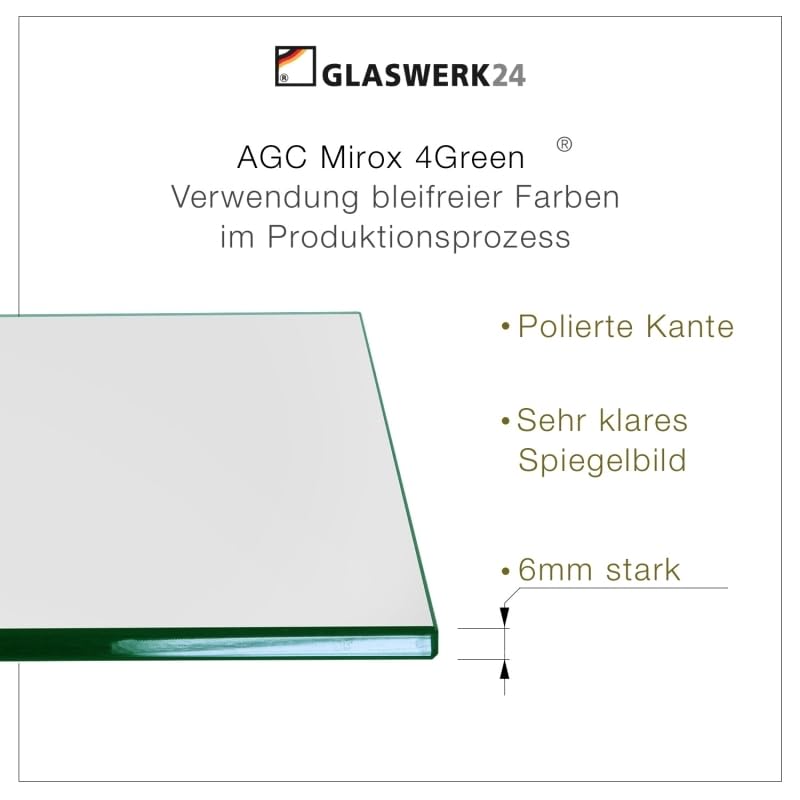 Ganzkörperspiegel mit seitlicher Ambientebeleuchtung – Wunschmaß wählbar (Breite bis 100 cm, Höhe bis 200 cm), verschiedene Lichtfarben – Stilvolles Design & Funktionalität für Zuhause & Gewerbe