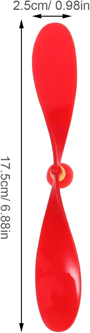 HANABASS Dragonfly Hat Propeller, 5pcs Detachable Funny Baseball Cap Accessory, Assorted Colors, Plastic, 6. 88 X 0. 98 X 0. 39 Inch, Ideal for Parties, Outdoor Activities, Costume Events