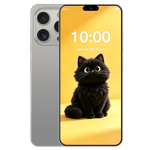 MTGud Teléfono Móvil 4G Desbloqueado, Pantalla HD 6.3', 3GB RAM+32GB ROM, Batería 4500mAh, Cámara 13MP+16MP, Procesador MTK6737 Quad-Core, Android 12 (Gray)