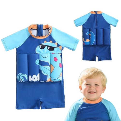 Maillot de bain flottant pour enfant combinaison de natation à séchage rapide