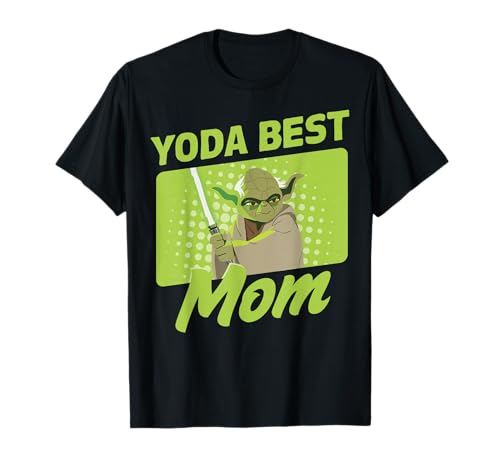 T-shirt Star Wars Yoda pour maman look décontracté et geek en famille