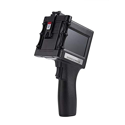 ATO Handheld Inkjet Printer ?Light and Portable, Easy Operation, Portable Inkjet Printing Printer with Touch Screen. Print Trademark,Logo,Graphic,Date Coder,Label etc (Water-Based Ink(Black))