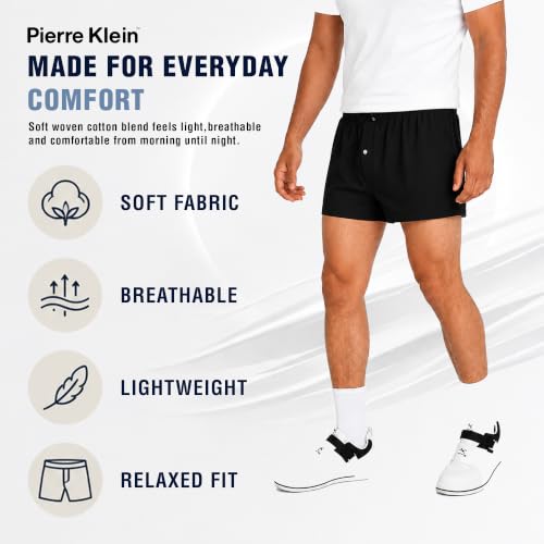 Bóxer tejidos para hombre ropa interior cómoda de algodón Pierre Klein 2