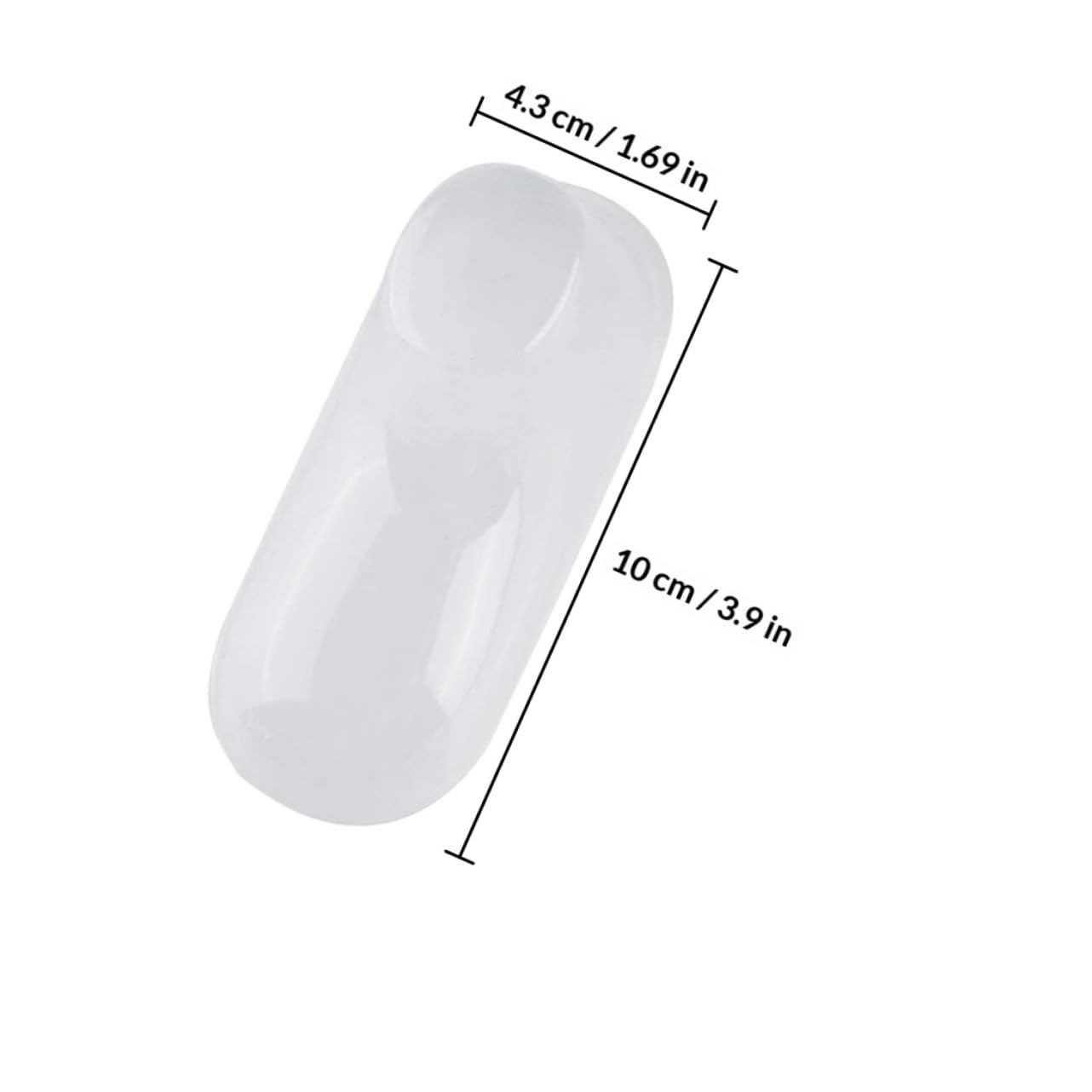 TOYANDONA Pvc Transparenter Schuhhalter 100 Stück für Babyschuhe und Socken