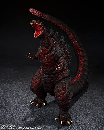 Image of TAMASHII NATIONS - Shin Godzilla - Godzilla [2016] Fourth Form Night Combat Ver., Bandai Spirits S.H.MonsterArts Action Figure