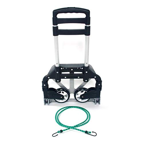 Carrito plegable portátil de aluminio 165 lbs miniatura 1