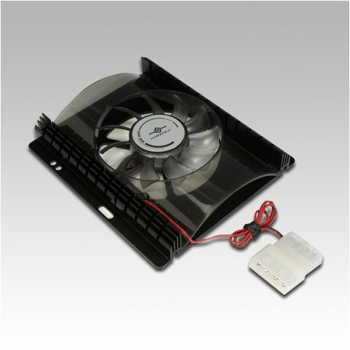 Vantec Model#Hdc-701A-Bk Aluminum Hard Drive Cooler W 70Mm Fan Black Color #TOP1